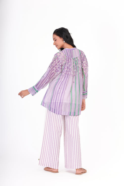 Poeme ivory shirt top