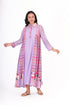 Poeme lavender shirt collar dress