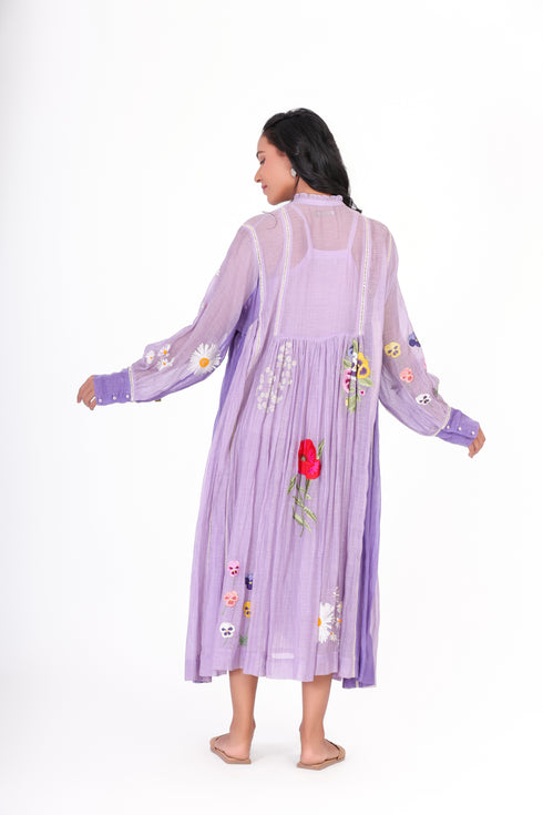 Poeme lavender dress-2