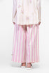 Cotton striped printed pants