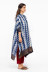 Indigo kaftan tunic with pants