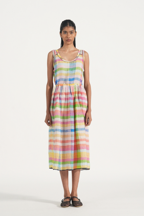 Ichiko multi color dress