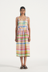 Ichiko multi color dress