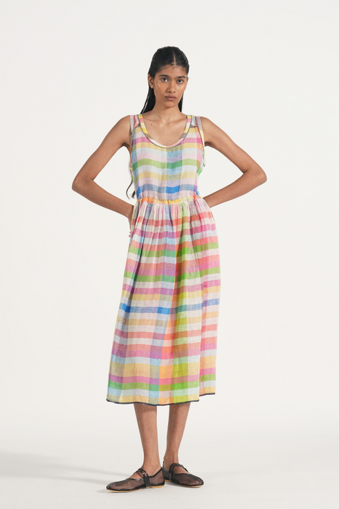 Ichiko multi color dress