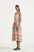 Ichiko multi color dress