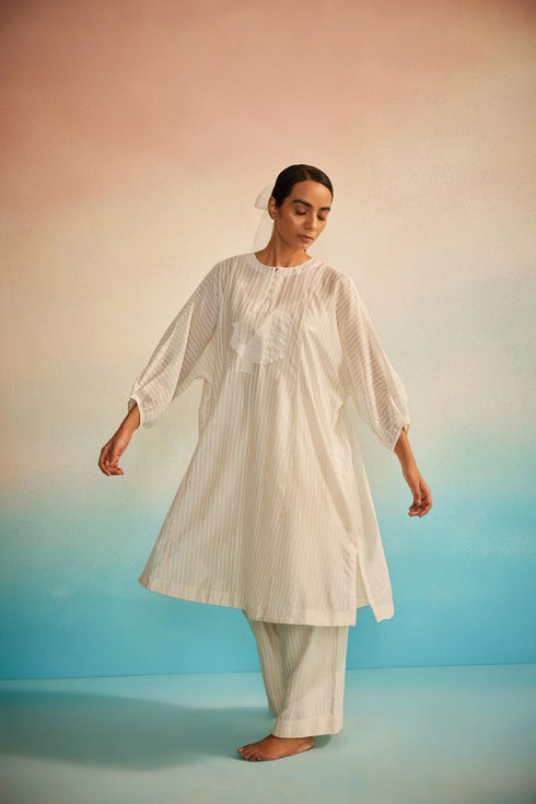 Iki ivory dolman dress