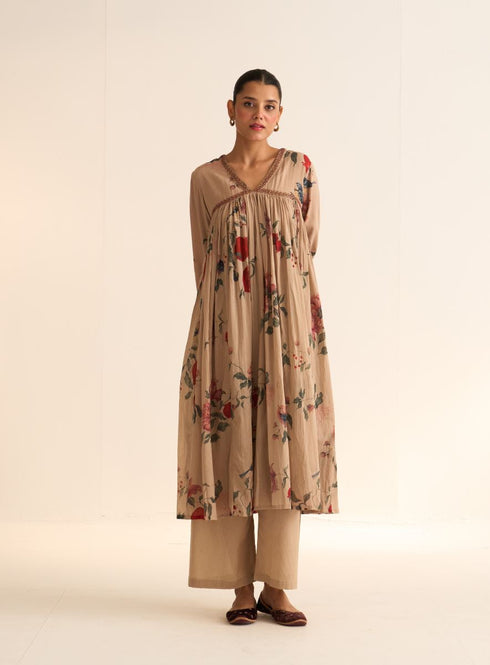 Iksha aara kurta with pants