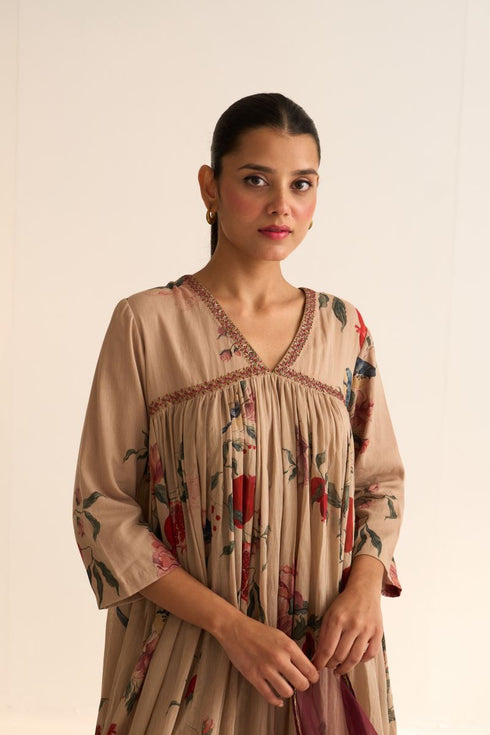 Iksha aara kurta with pants