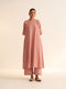 Iksha albela old rose kurta with pants
