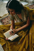 Inder basant yellow skirt
