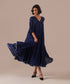 Indigo echo dress