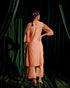 Iris apricot multi color floral kurta with pants
