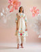 Iris ivory floral embroidered yoke detail kurta with pants