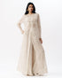 Ivory angrakha layered set