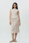 Ivory lace chikankari waistcoat