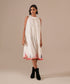 Ivory lyra dress