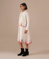 Ivory nova dress with jacket