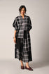 Iwara oversized panel black shirt