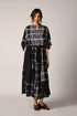 Iwara oversized panel black shirt