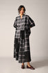 Iwara oversized panel black shirt