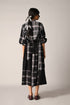Iwara oversized panel black shirt