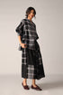 Iwara oversized panel black shirt