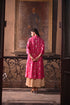 Jalshaghar hot pink brocade sally jacket