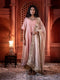 Jalshaghar dusty pink mehre kurta with farshi pants