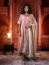 Jalshaghar dusty pink mehre kurta with farshi pants