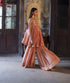 Jalshaghar dusty pink short vani kurta with sharara