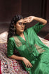Jalshaghar green shaheen anarkali