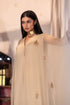 Jalshaghar ivory kaftan with palazzo
