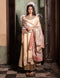 Jalshaghar ivory mehre kurta with farshi pants
