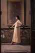 Jalshaghar ivory stripe shaheen anarkali