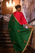 Jalshaghar red and pink stripe reshma blouse