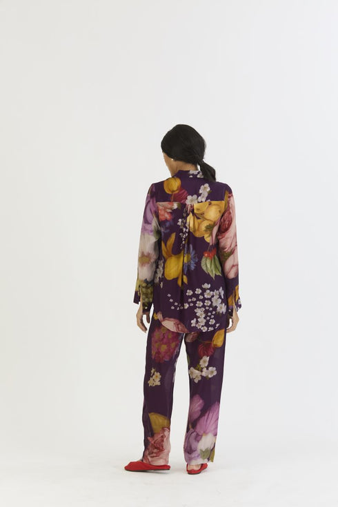 Jamun purple co-ord set