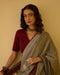 Janki mehroon blouse