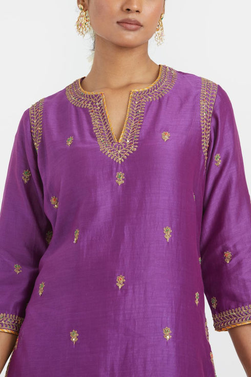 Jayati purple lehenga set
