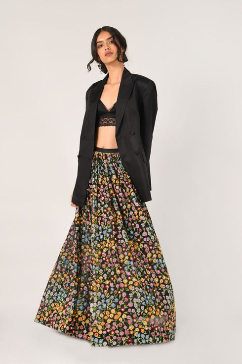 Jekyll embroidered skirt