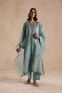 Jheel turquoise kurta set