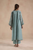 Jheel turquoise kurta set