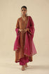 Jhoomar garnet kurta set
