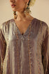 Jhoomar purple kurta set