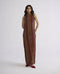 Jilian crepe pintuck dress