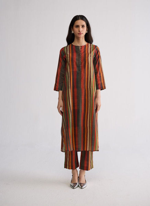 Jilian long kurta set