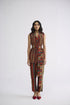 Jilian pintuck jacket and pants set