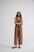 Jilian tie up waistcoat and pants set