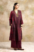 Kaashvi maroon ijar pants