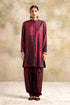 Kaashvi maroon kurta