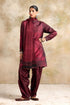 Kaashvi maroon kurta
